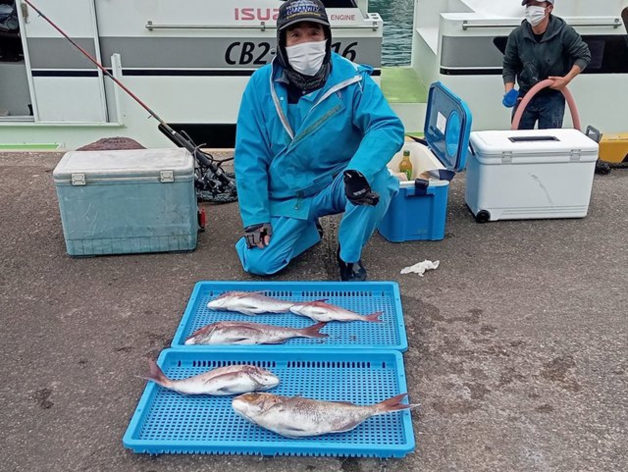 【釣果速報】千葉県利八丸で3.5kgの大型マダイをGET！今こそ大鯛が釣れるチャンス！さあ、ビッグドリームを掴みに行こう！