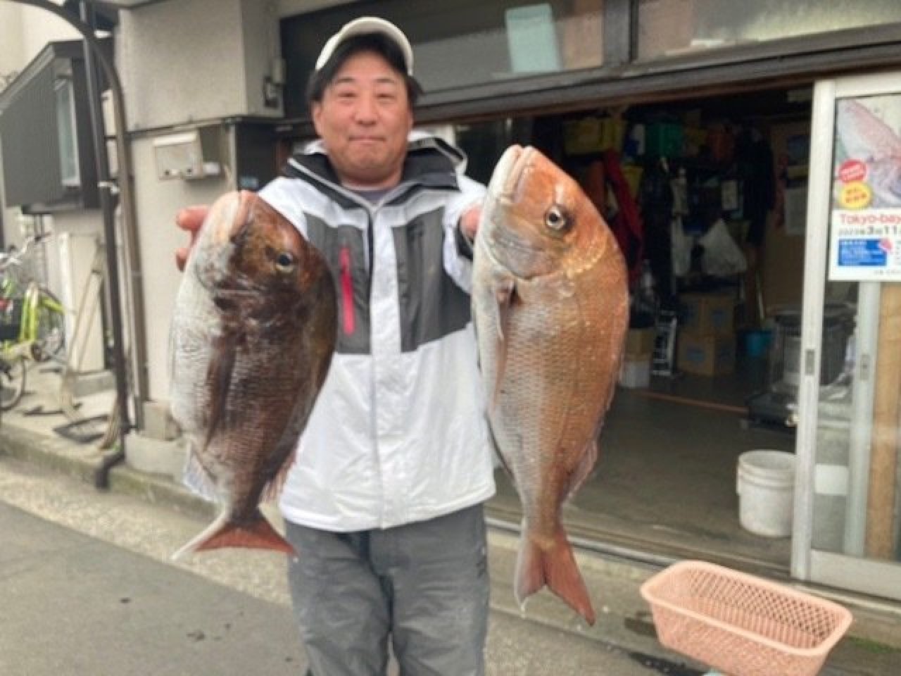 【釣果速報】神奈川県太田屋で2.4kgの良型マダイをゲット！今後の釣行も期待大！