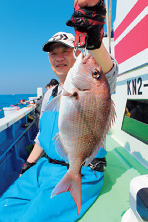 釣り人の写真