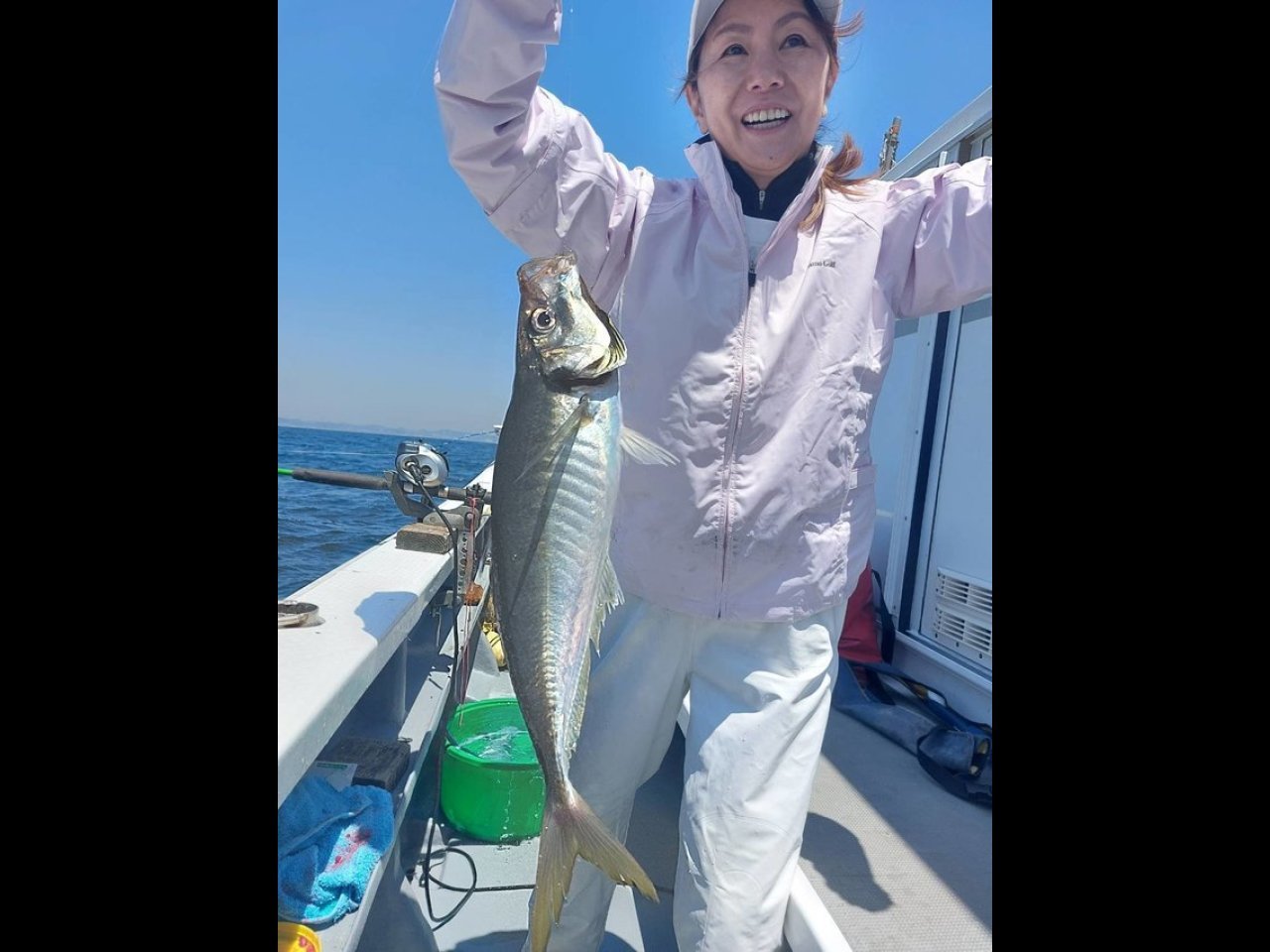 【釣果速報】神奈川県孫武丸で良型アジ続々GET!この日の大物は42cmのギガアジ!記録更新を狙うなら今!