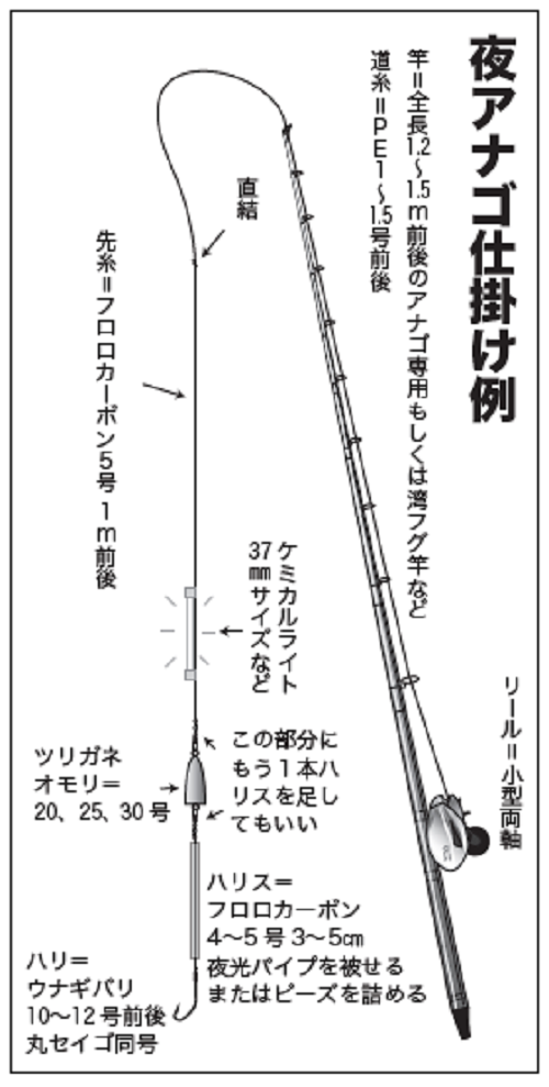 東京湾随一のテクニカル系ターゲット】アナゴ（かみや／東京湾奥羽田）