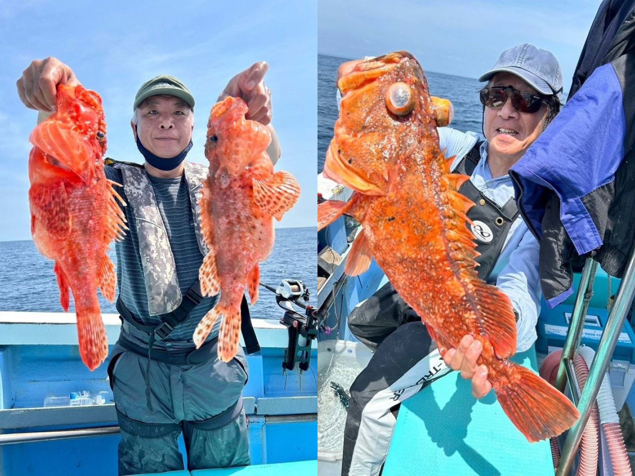 【釣果速報】オニカサゴ・カンコ・ユメカサゴが続々HIT!人気魚種を総取りするなら千葉県松栄丸に今すぐ乗船を!