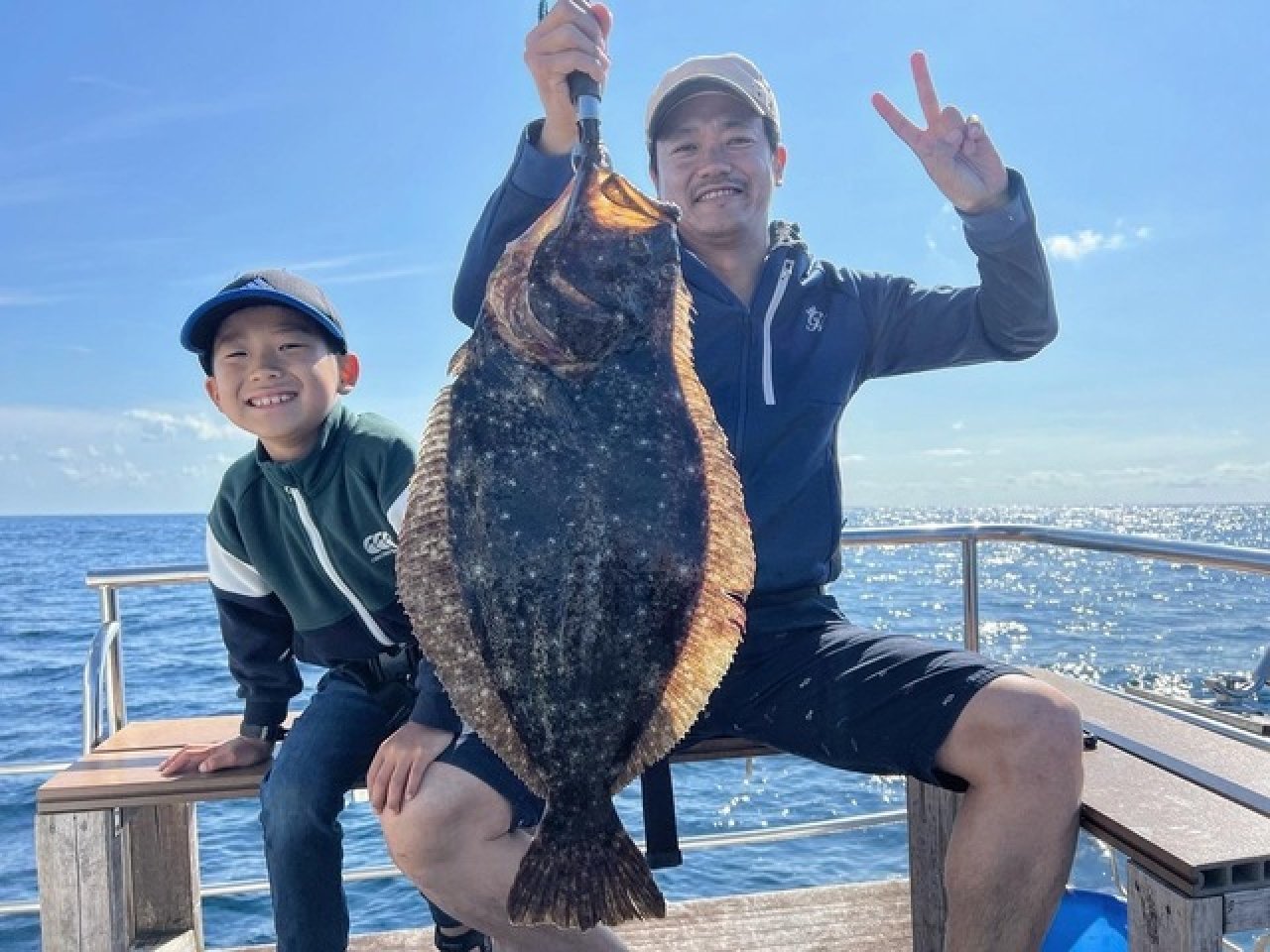 【釣果速報】千葉県With-Oceanで3.4kgの座布団ヒラメGET!!大物狙いの方は今すぐ乗船を!