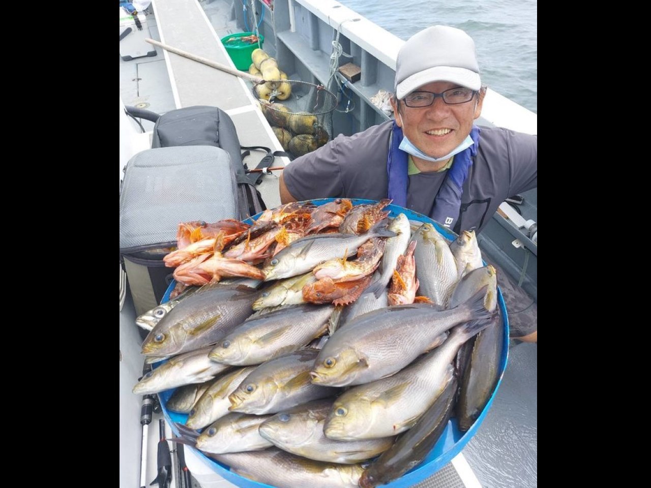【釣果速報】神奈川県孫武丸で大人気のイサキ＆カサゴを一気に獲れ！今回の釣行も溢れんばかりの釣果です！