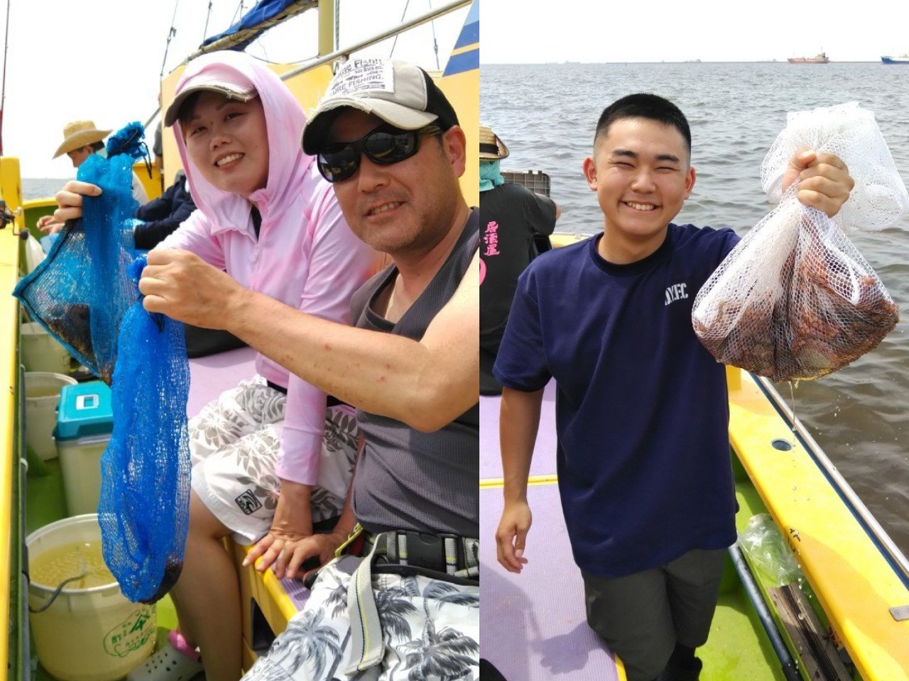 【釣果速報】東京都船宿豆やで全員マダコGET達成!1.0kgの良型タコも!好調の今、ぜひ乗船予約を!