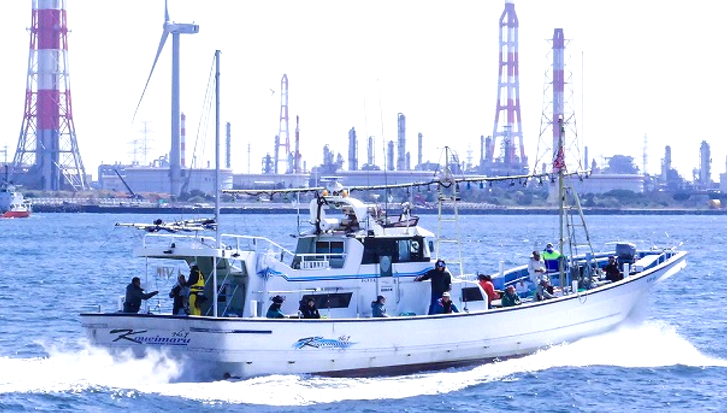 船のアップ写真