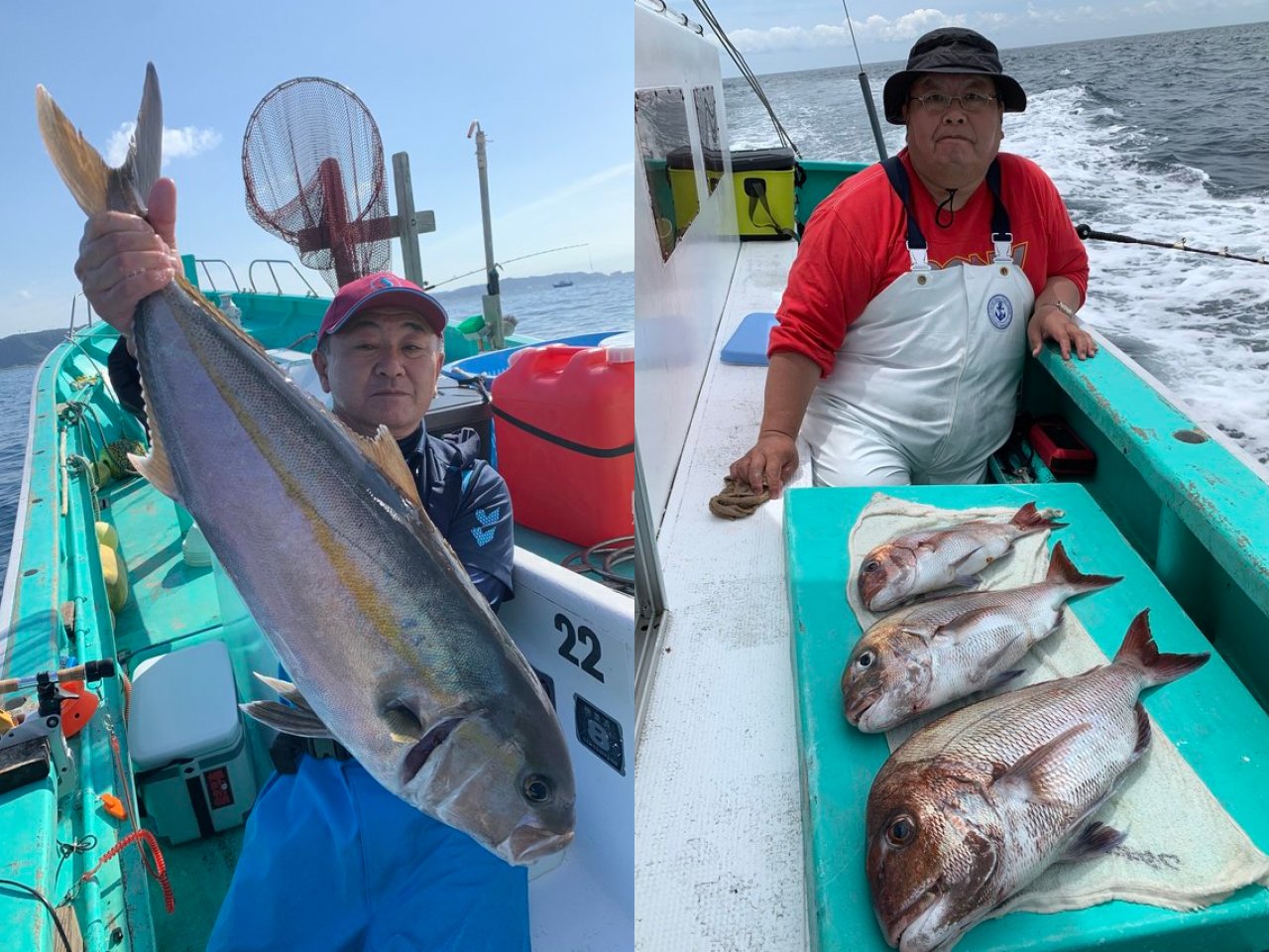 【釣果速報】千葉県九左衛門丸でマダイ・カンパチと人気魚種ゲット!いろいろな魚との出会いを楽しみたい人は即予約を!
