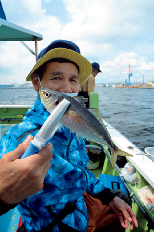 釣り人の写真