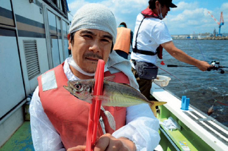 釣り人の写真