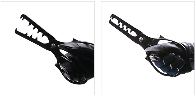 フィッシュホルダーのアップ写真