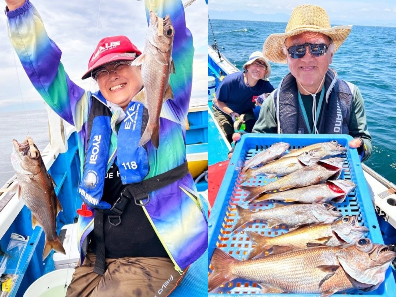 【釣果速報】超高級魚のクロムツがヒット炸裂！シロムツ＆メダイもGET！神奈川県船宿 秋田屋でワンランク上の釣行を！