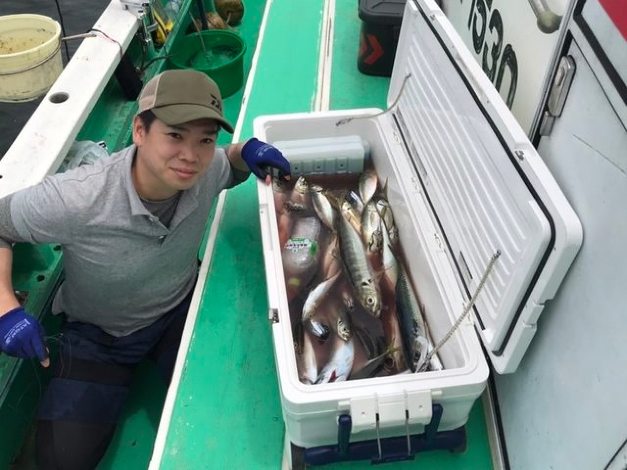 【釣果速報】神奈川県大松丸でアジトップ48匹！記録更新が狙える今はサイズも良型でとってもおトク！