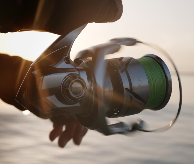 リールのアップ写真