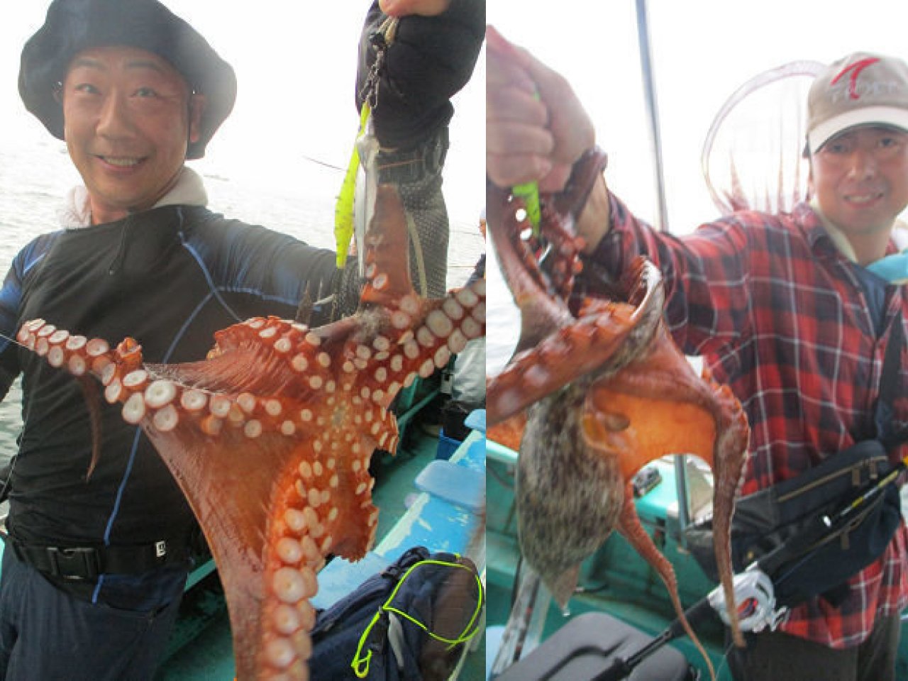 【釣果速報】3.8kgのモンスターマダコ確保！兵庫県釣り船 名田屋の船長が厳選するポイントで記録更新マダコを釣ろう！