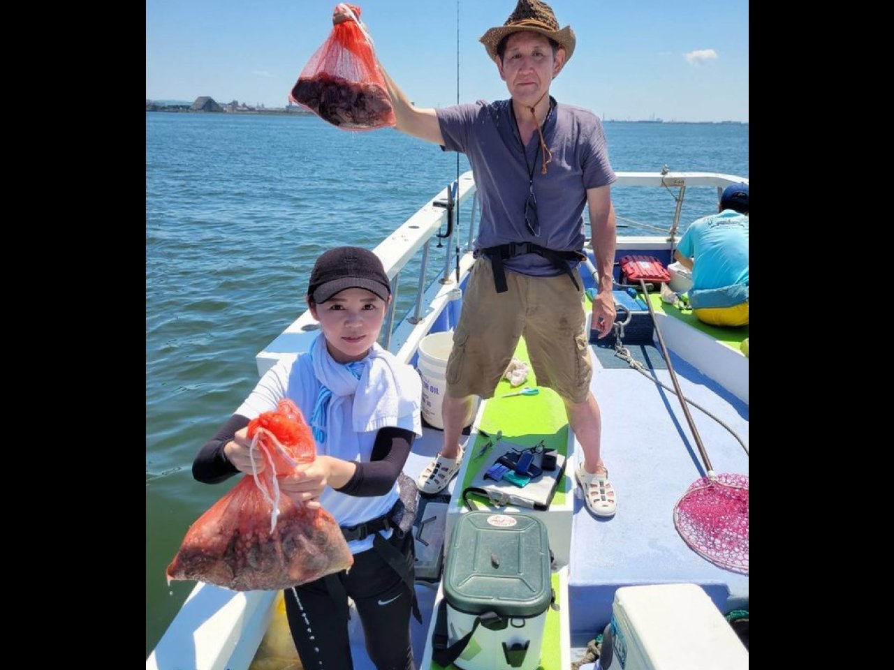 【釣果速報】千葉県洋平丸でタコのツ抜け達成者4名!キロオーバーのボリュームダコも上がり夏の釣行を大満喫!