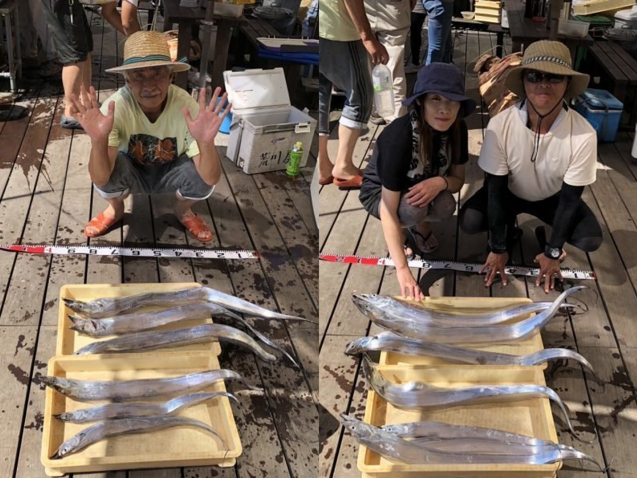 【釣果速報】迫力のメーターオーバータチウオ確保！ロマン溢れる釣行は神奈川県荒川屋で！