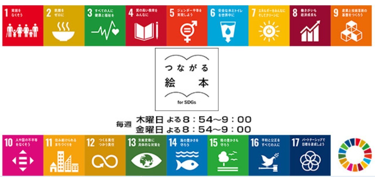 つながる絵本 for SDGs　釣り番組