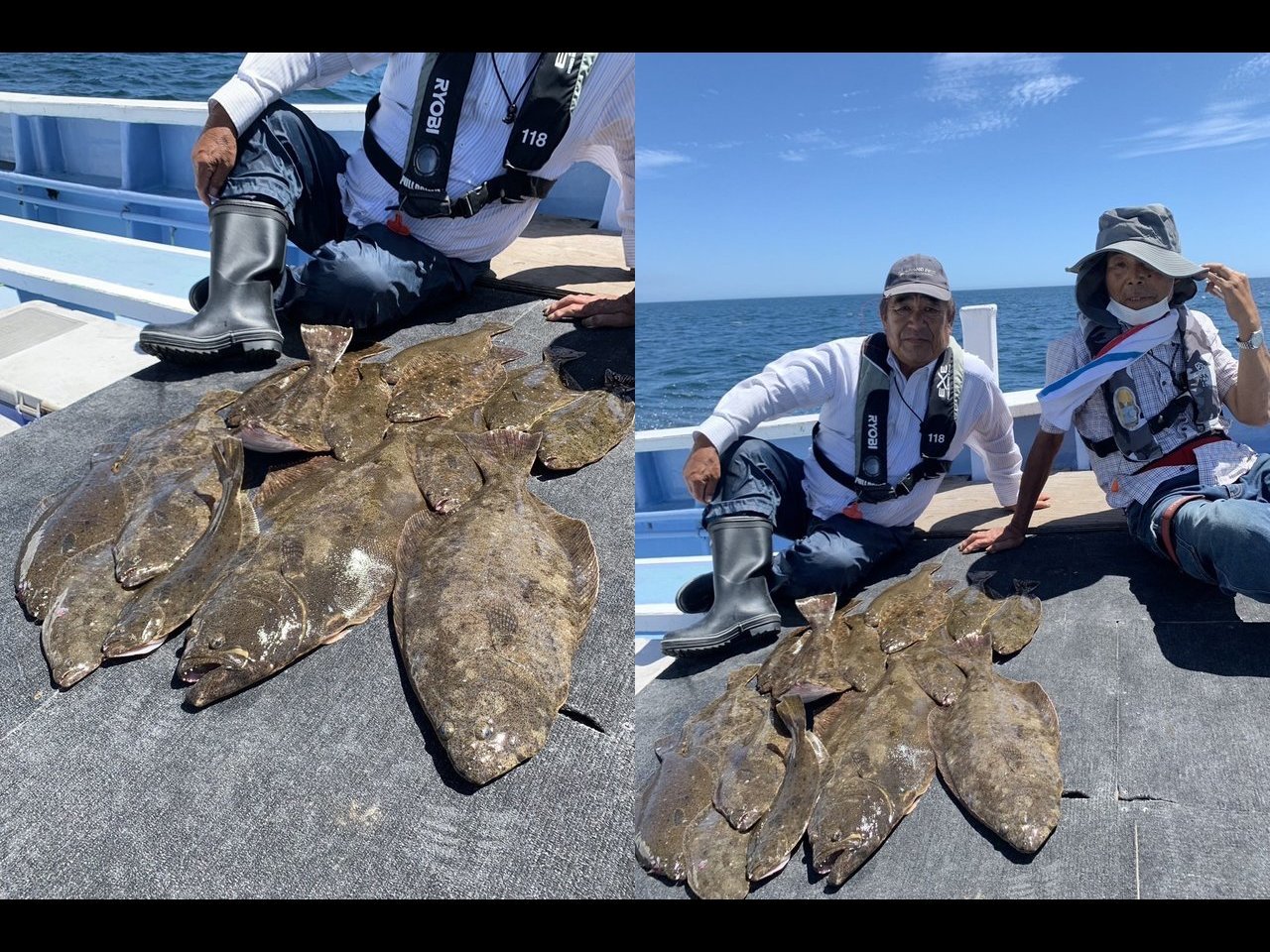 【釣果速報】茨城県幸栄丸でTOP10匹のヒラメをキャッチ！ヒラメのアタリを思う存分感じよう！