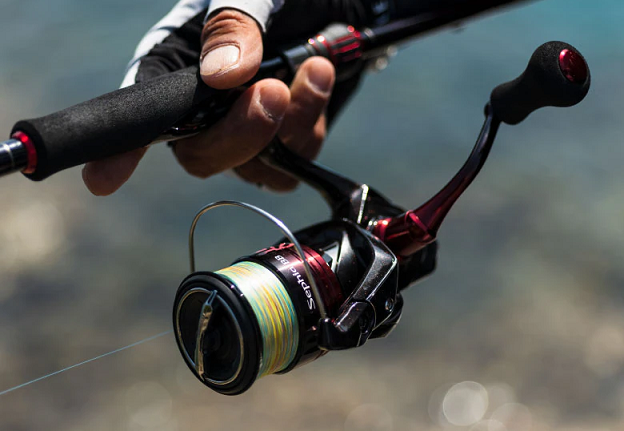 ロッドのアップ写真