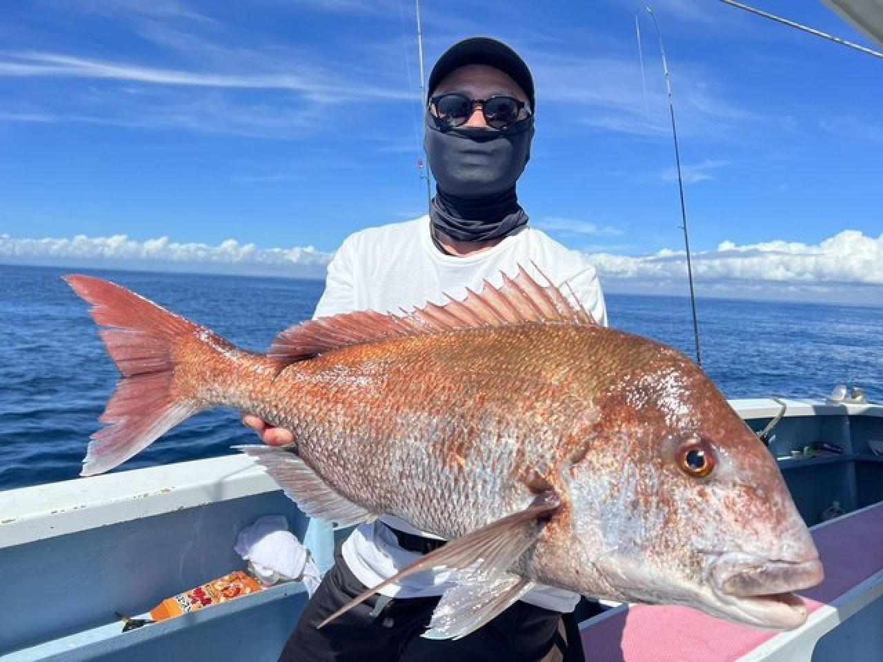 【釣果速報】千葉県梅花丸で4.83kgのマダイGET！外道もHITし、お土産ばっちり！