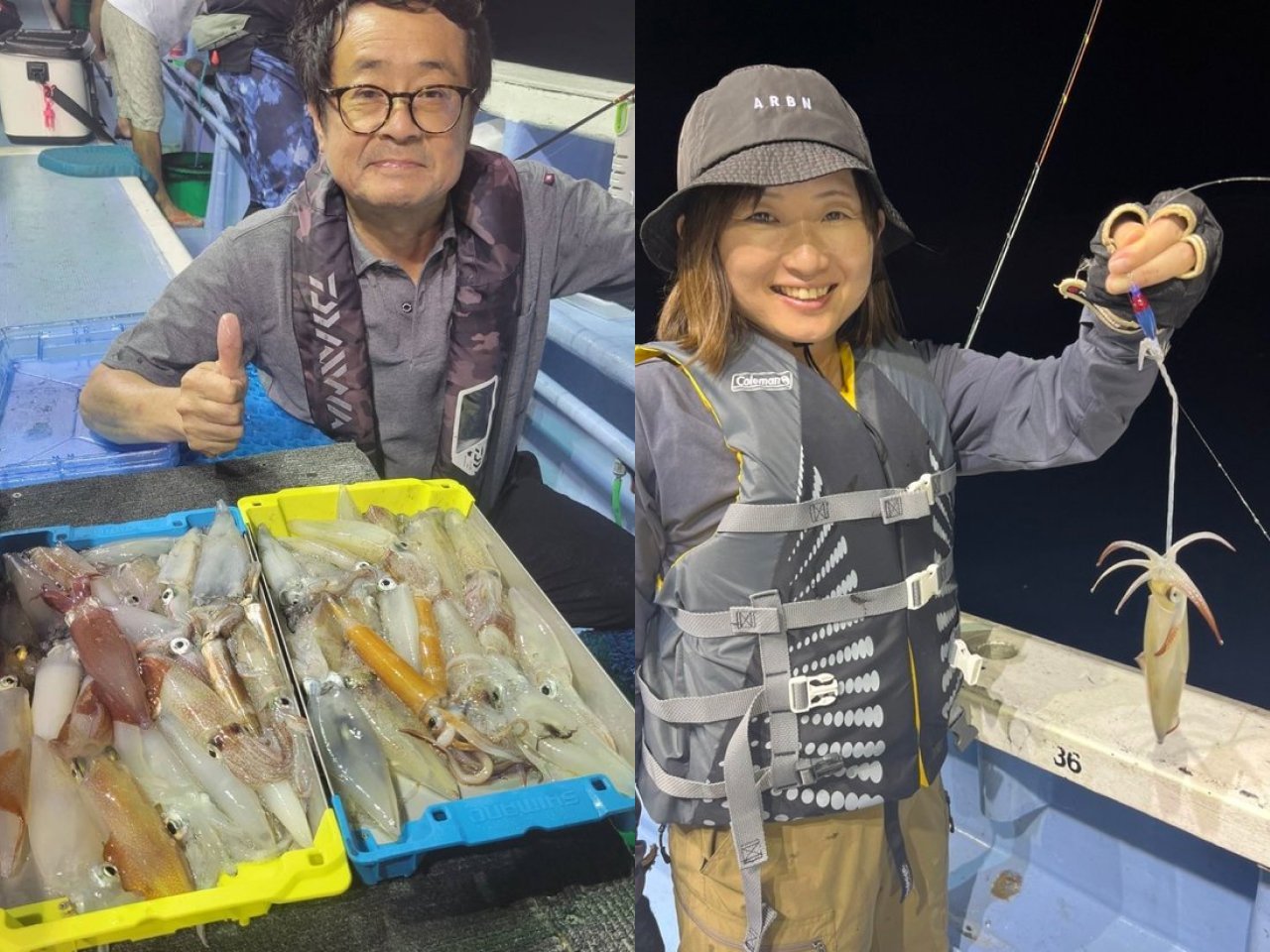 【釣果速報】茨城県幸栄丸でイカざんまい！トップは136匹！イカの機嫌が良い今が大漁のチャンス！