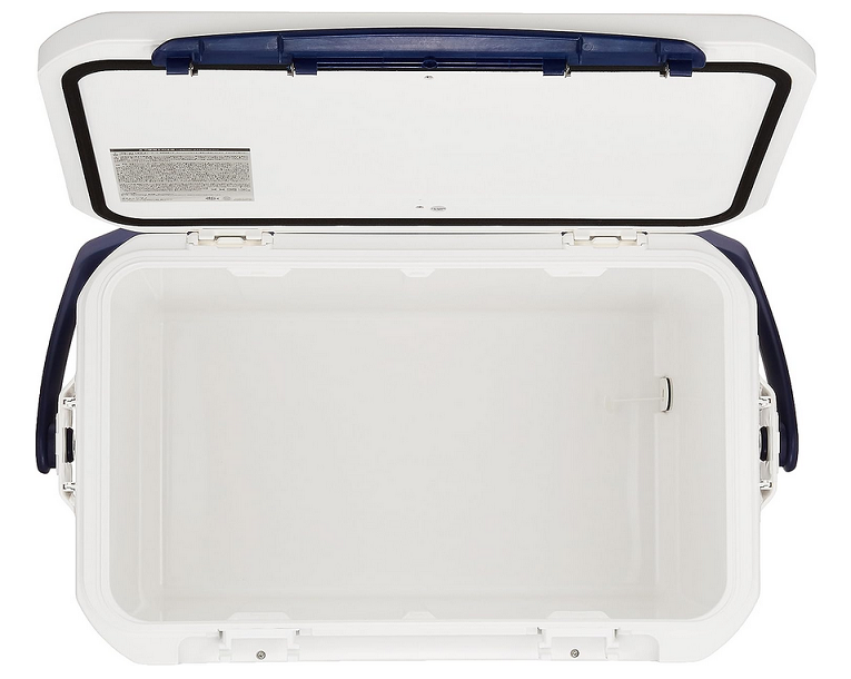 クーラーボックスのアップ写真