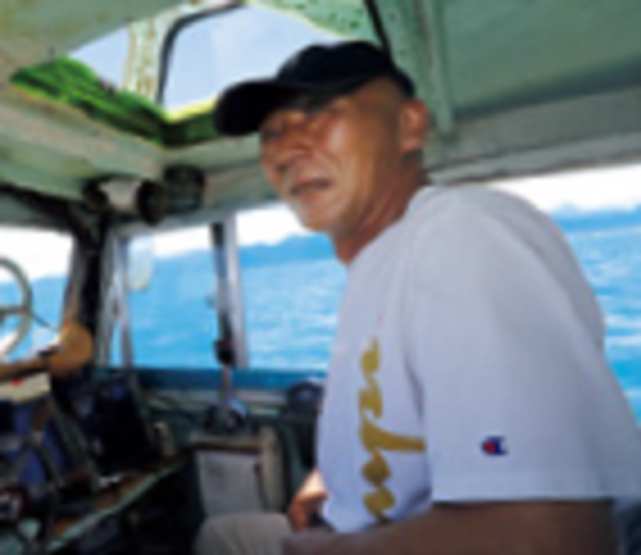 船長の写真