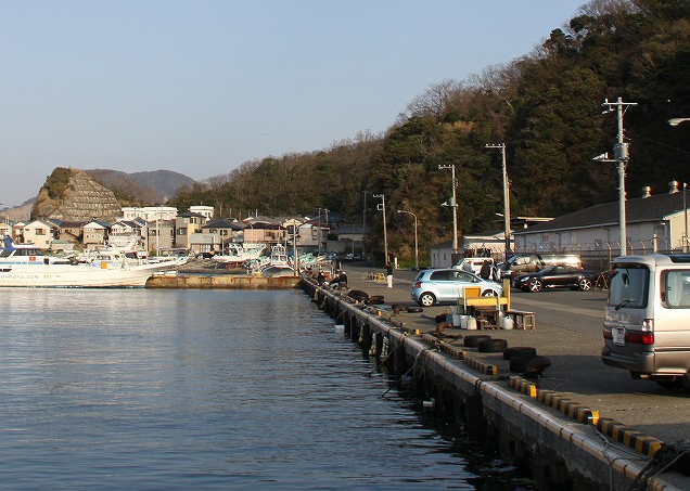 船着き場のアップ写真