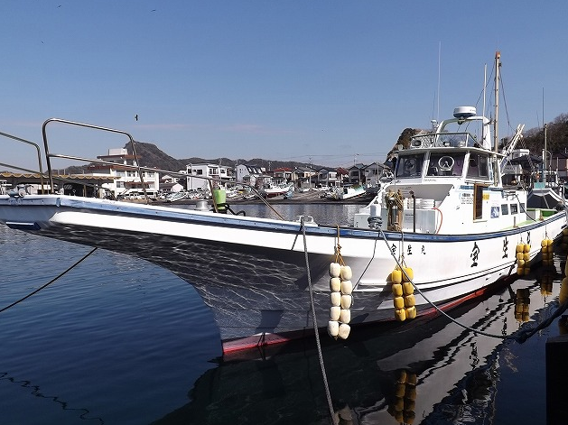 船着き場のアップ写真