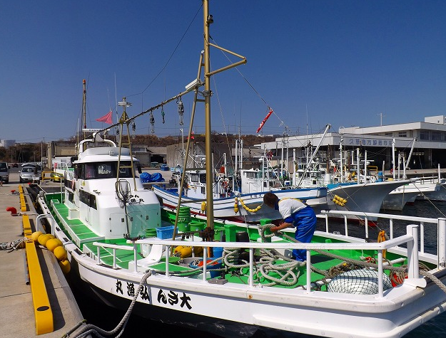 船着き場のアップ写真