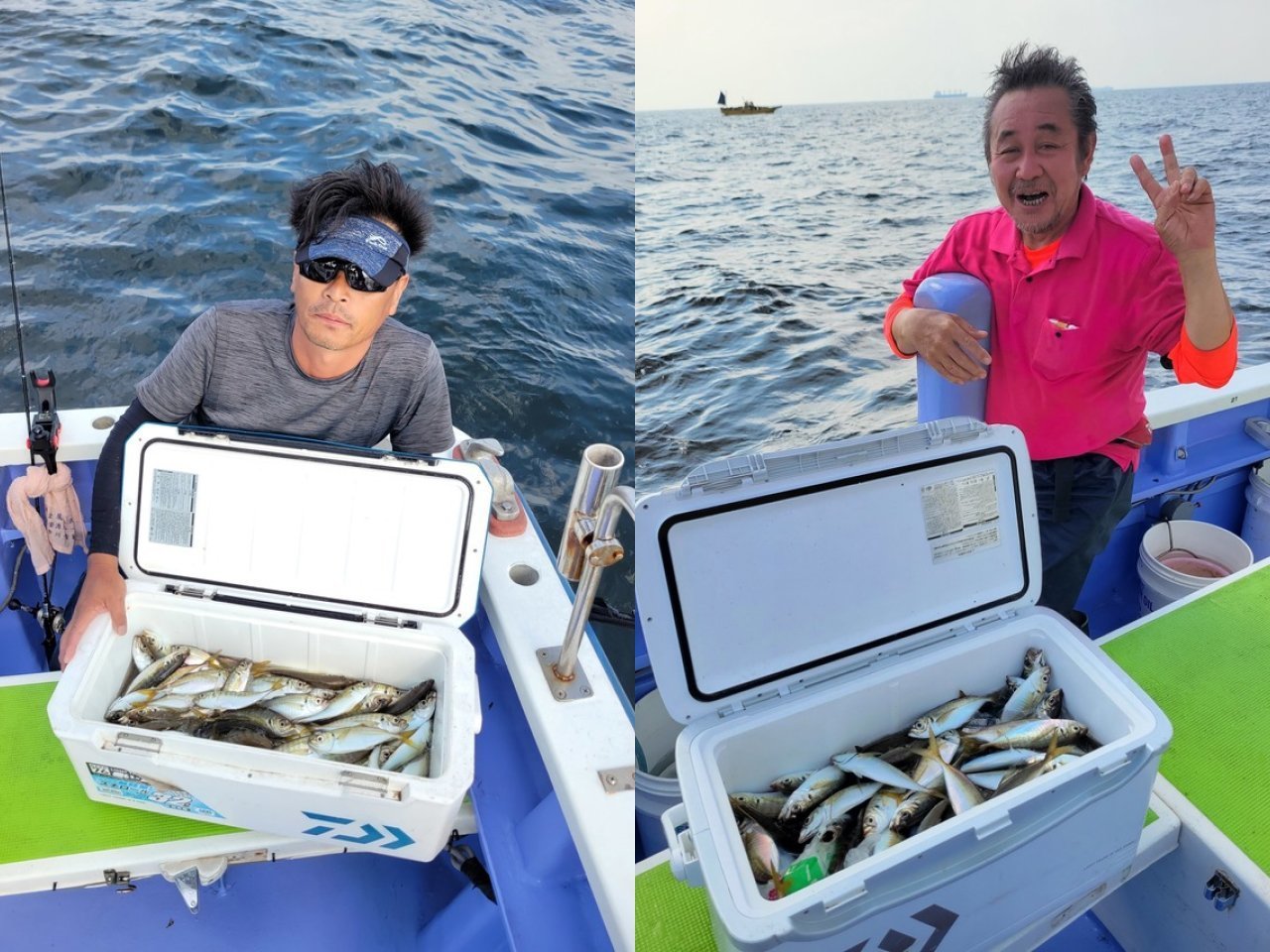 【釣果速報】良型アジがクーラーにぎっしり！千葉県洋平丸で質も量も大満足の釣行を楽しもう！