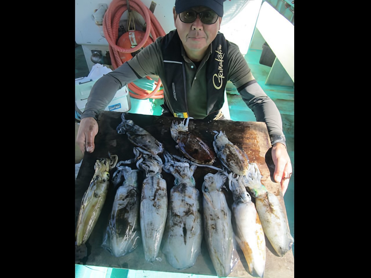【釣果速報】兵庫県釣り船 名田屋でアオリイカ釣行が好調！合計8匹ゲット！秋の絶品アオリイカを自分の手で釣り上げてみませんか？