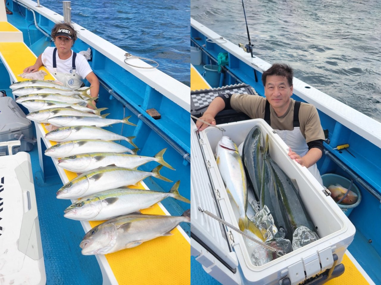 【釣果速報】ワラサが立て続けに釣れる快感！6.5kgのビッグワラサをキャッチ！神奈川県成銀丸で青物ざんまいしませんか？