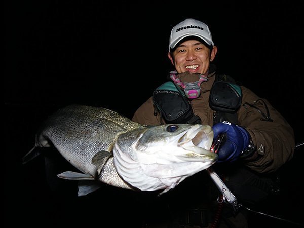 釣り　シーバス　男性