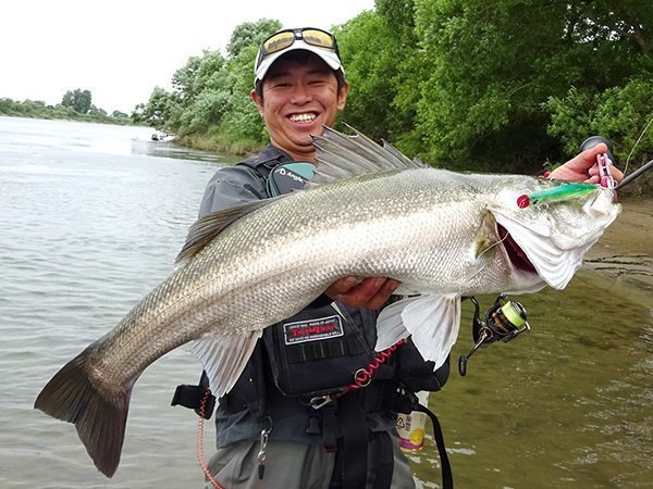 釣り　シーバス　男性