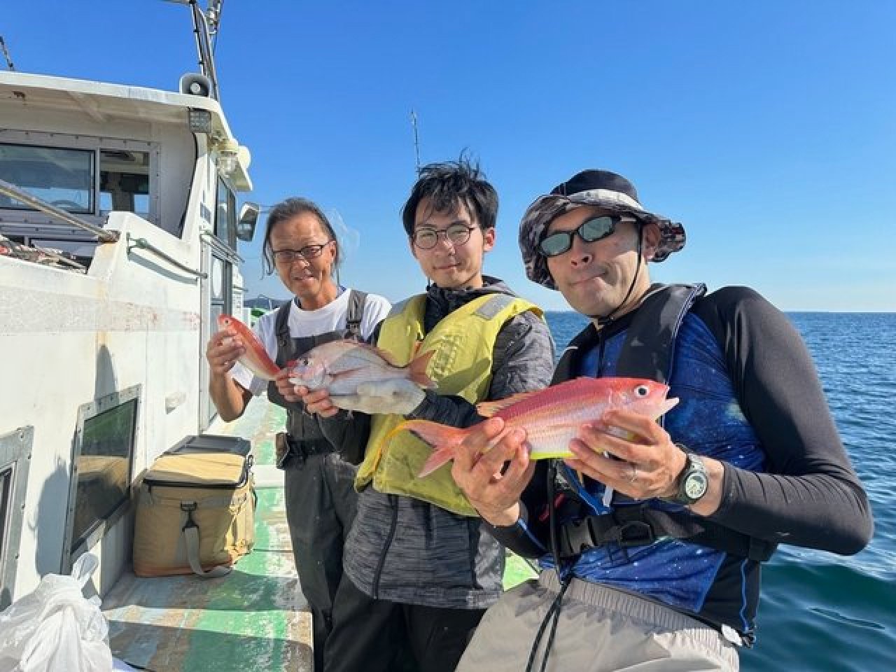 【釣果速報】神奈川県喜久丸で28cmのアマダイ釣れる！良型イトヨリダイも！あなたも高級魚ハンターになりませんか？