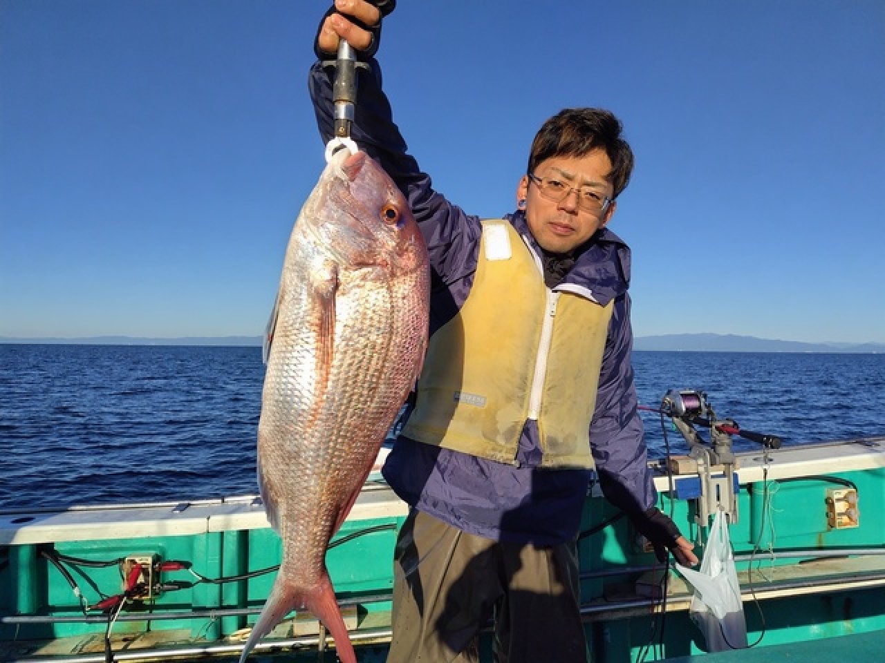 【釣果速報】神奈川県はじめ丸で4.20kgの特大マダイ出た！次にビッグワンを手にするのはあなたかも？！