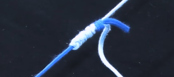 ノットのアップ写真