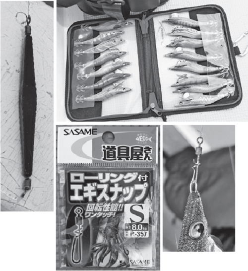 餌木シャクリのアオリイカ（蒼信丸／相模湾腰越港）