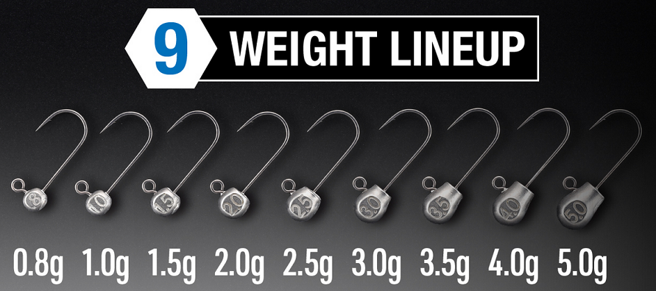 ジグヘッドのアップ写真