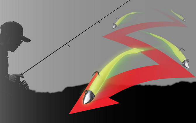 ジグヘッドのアップ写真