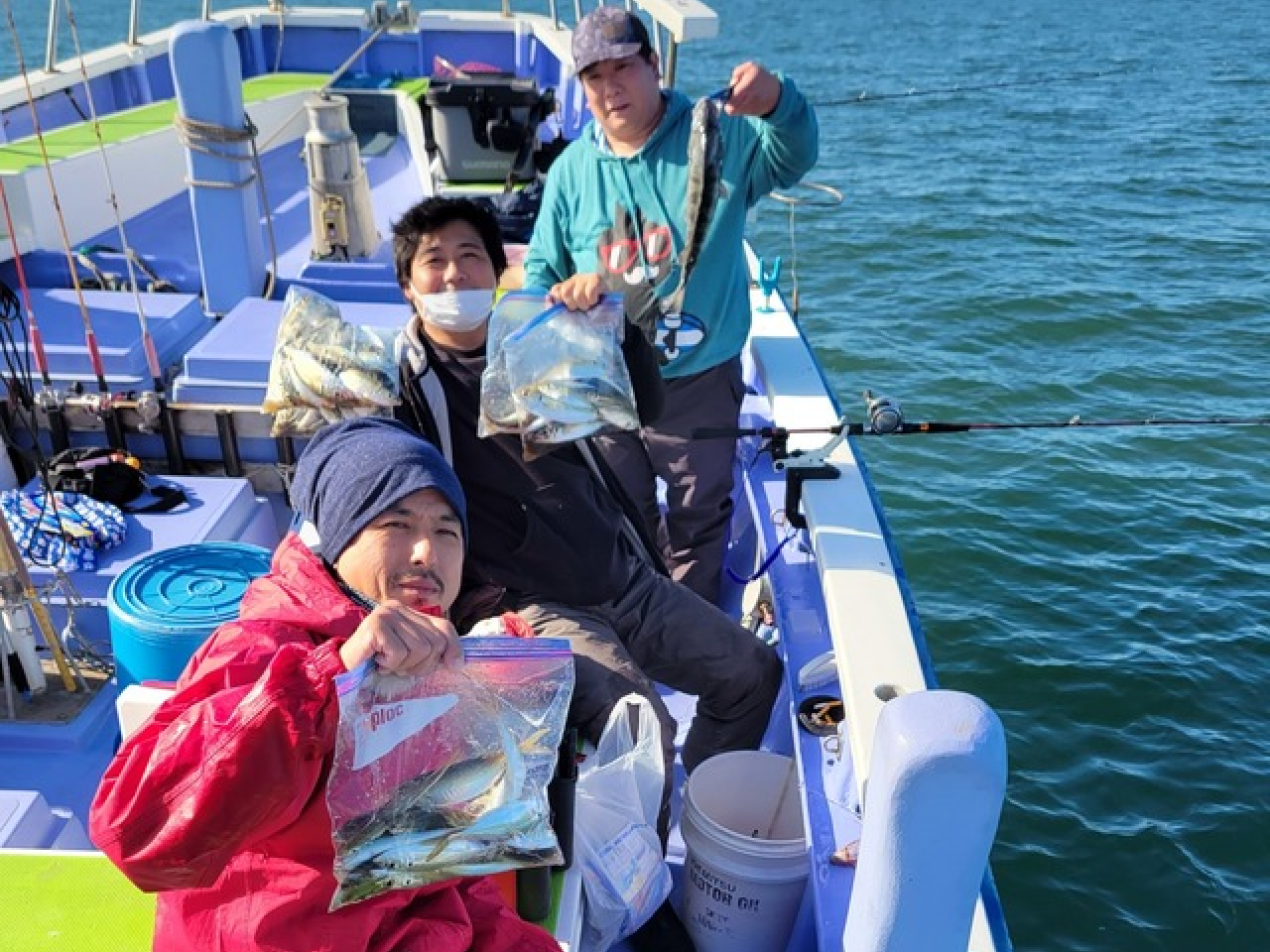 【釣果速報】良型アジがダブル&トリプルで釣れまくり!数釣りを楽しむなら千葉県洋平丸に乗船を!