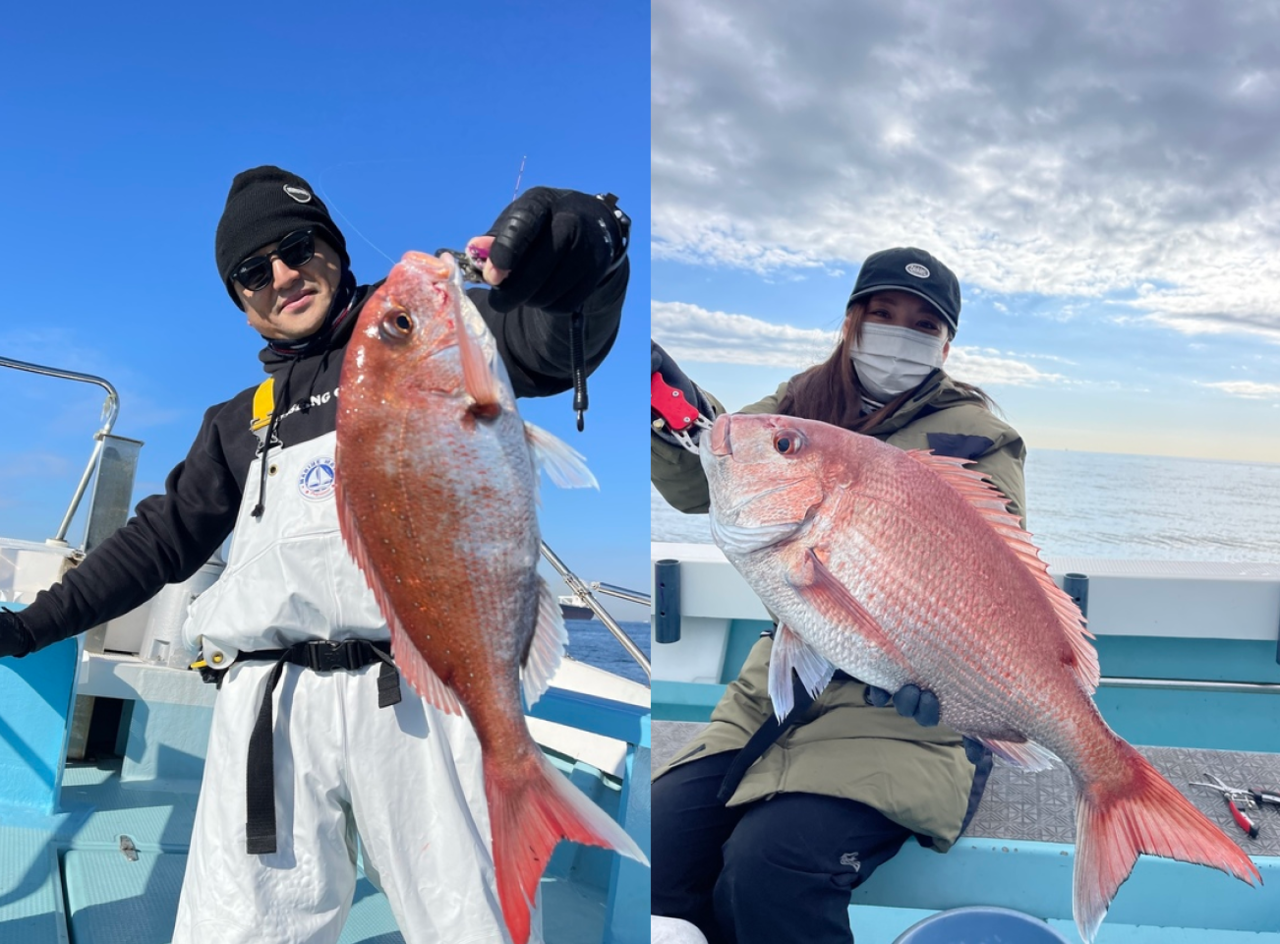【釣果速報】神奈川県村本海事で初心者アングラーが快釣!大鯛2.6kgゲット!あなたもこの冬は船釣りデビューしてみませんか?