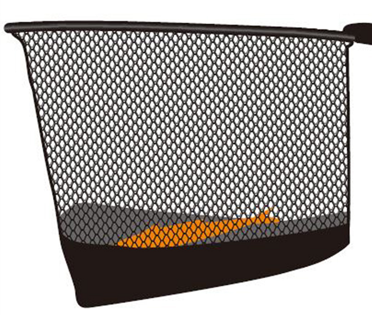 タモのアップ写真