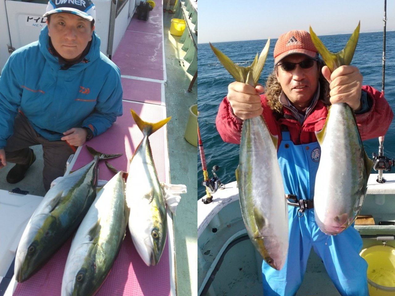 【釣果速報】ワラサが一日中ヒット！サイズも4.9kgの良型交じり好調！千葉県東丸で釣り人生最高の釣行に繰り出そう！