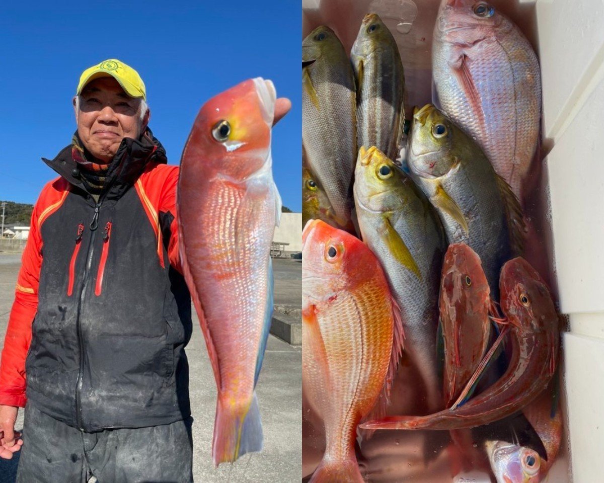 【釣果速報】千葉県新栄丸でマダイ全員安打!マハタやホウボウも交じり豪華なお土産に!冬の釣行ならこの船に決まり!