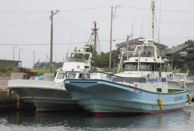 船のアップ写真