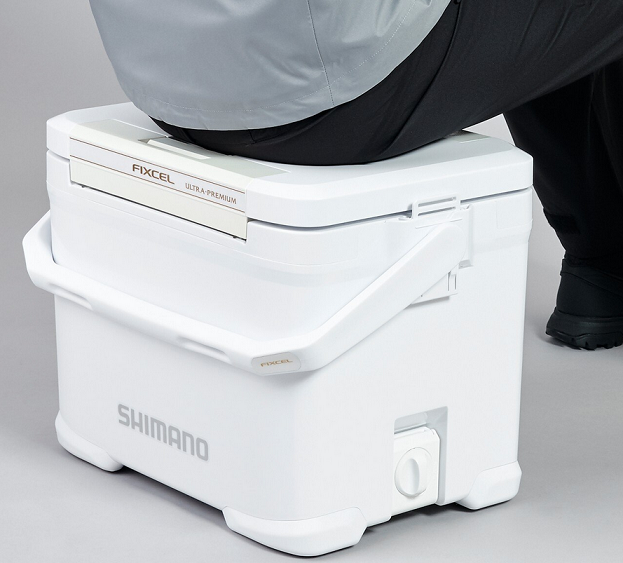 クーラーボックスのアップ写真