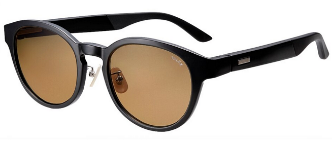 偏光グラスのアップ写真