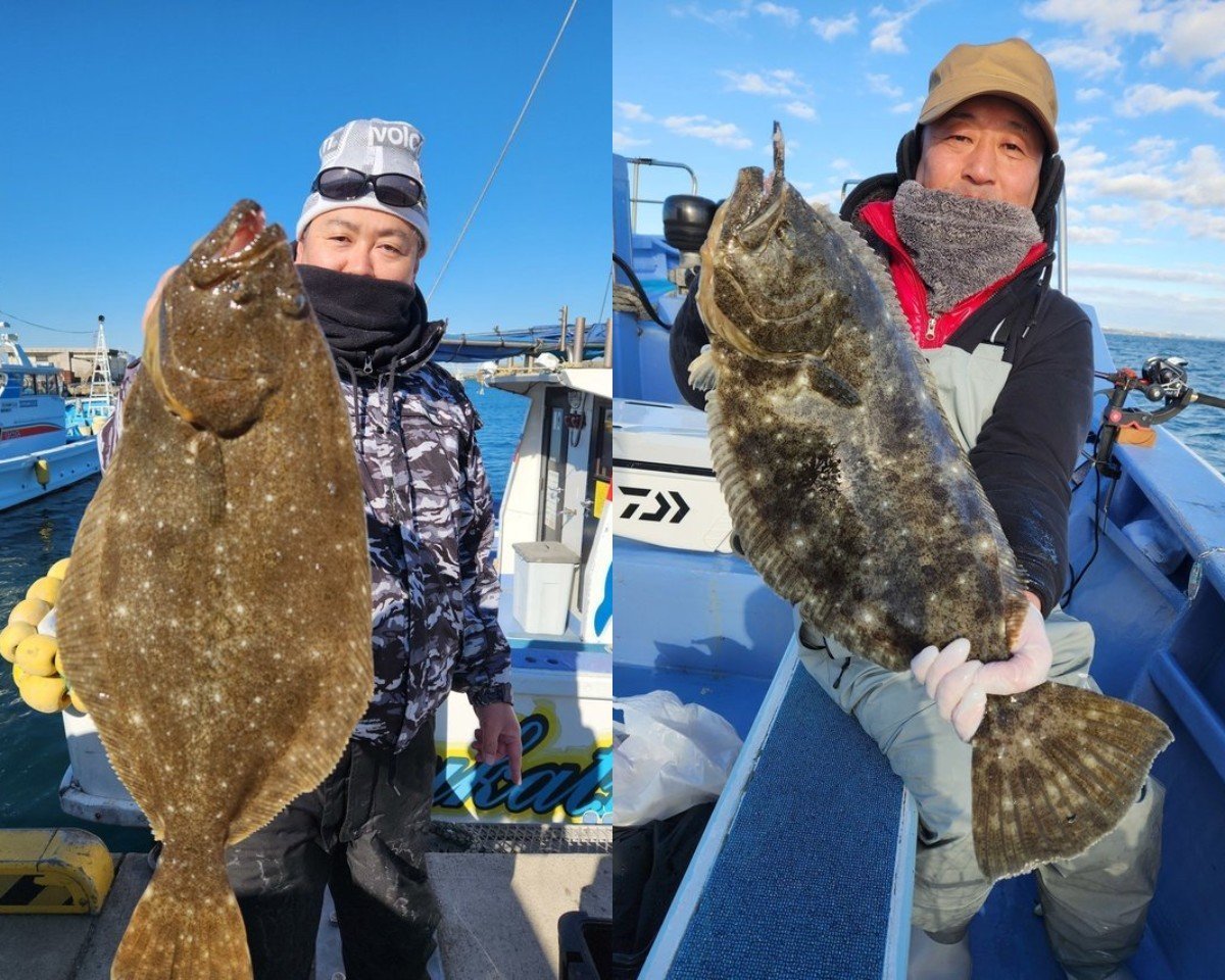 【釣果速報】茨城県宗和丸でヒラメ好調!3kgオーバーの大物も続々上がる!記録更新するなら今でしょ!